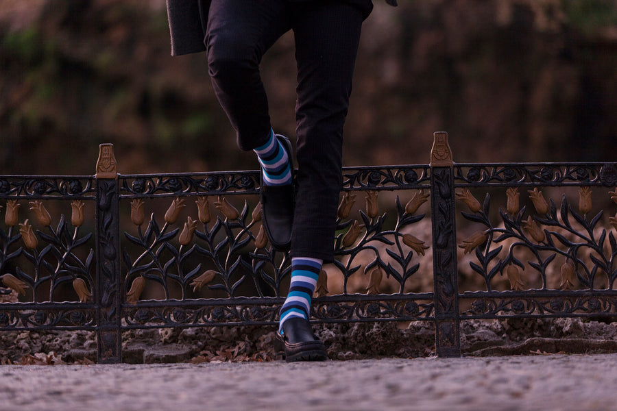 Men's Admiral Stripe Socks