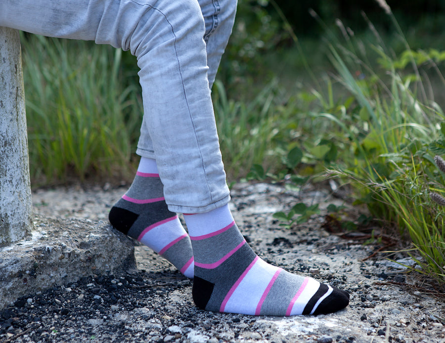 Men's Candy Cloud Stripe Socks