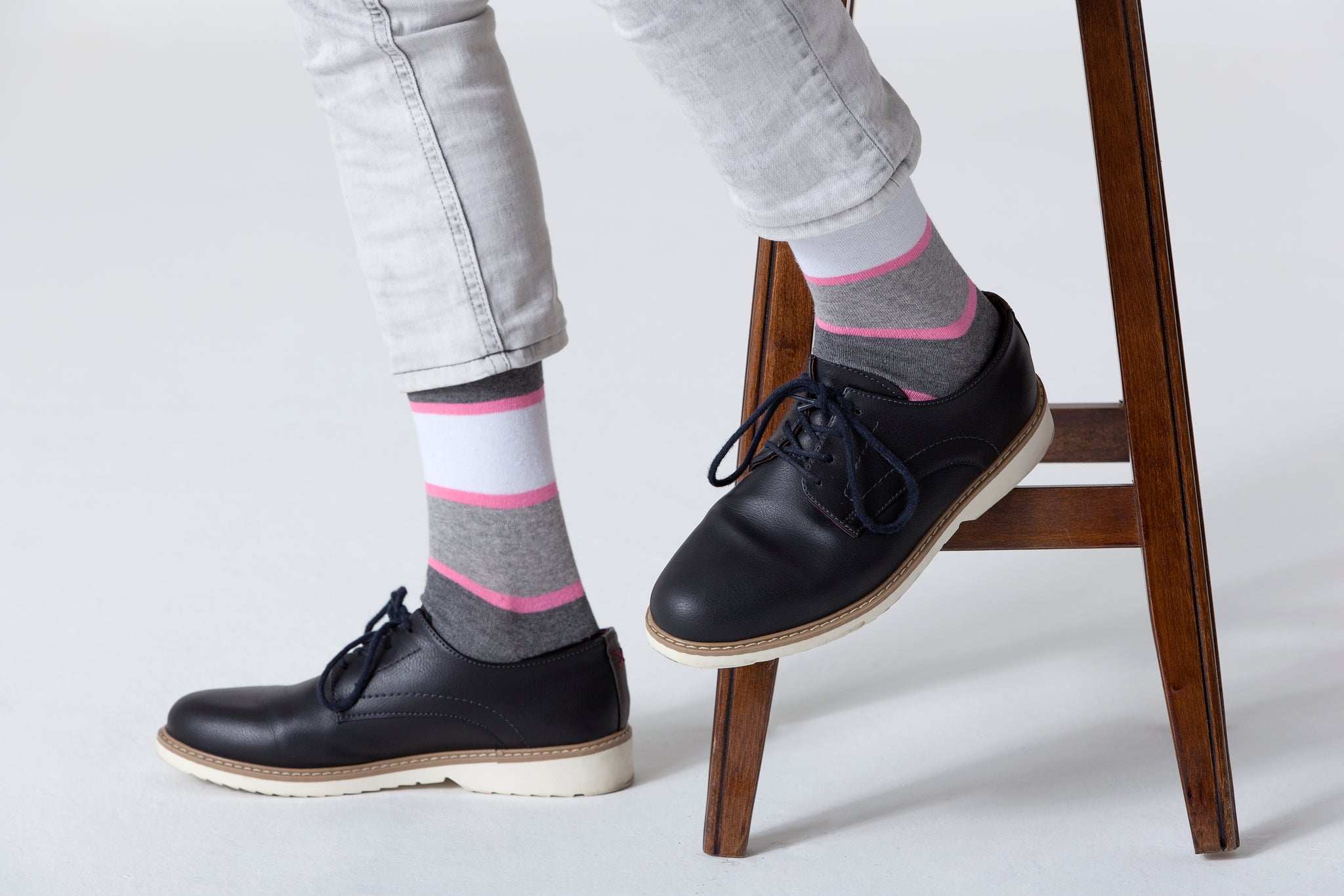 Men's Candy Cloud Stripe Socks