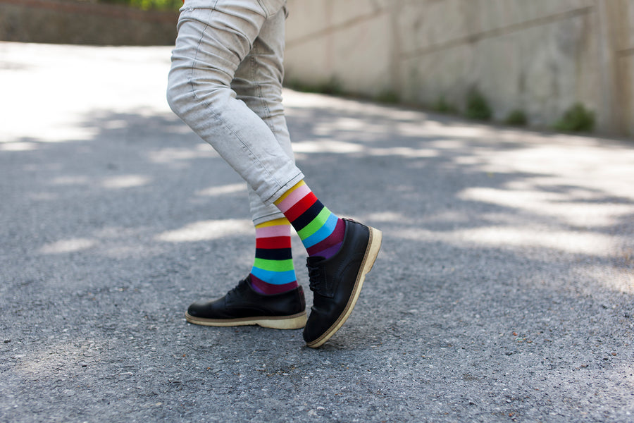 Men's Urban Stripe Socks