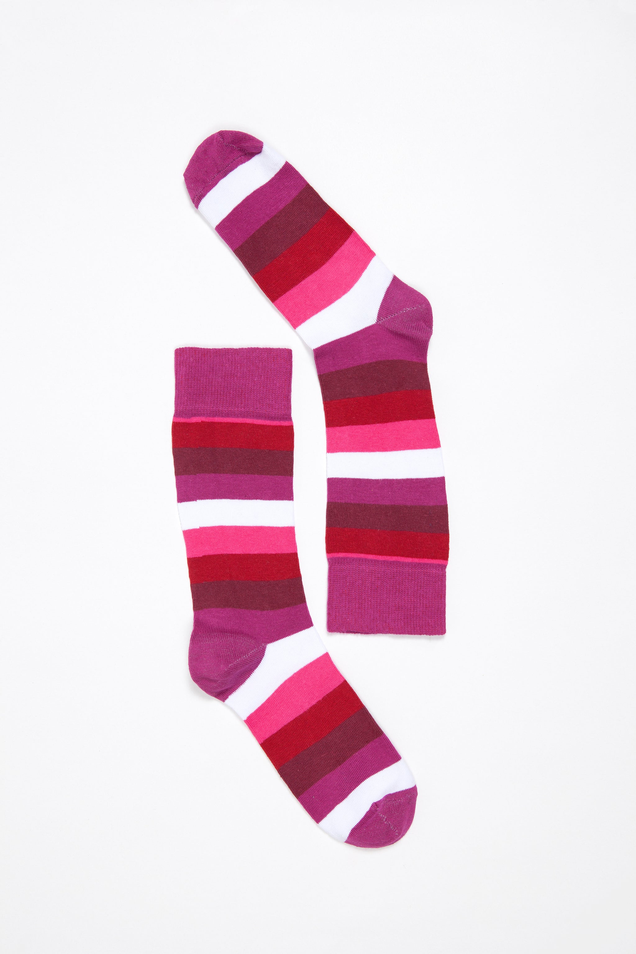 Men's Heaven Pink Stripe Socks