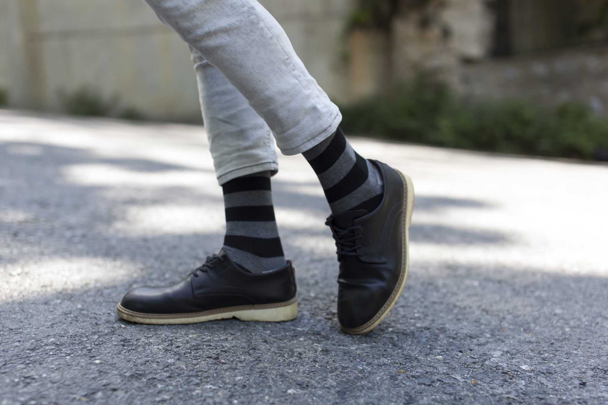 Men's Iron Gate Stripe Socks