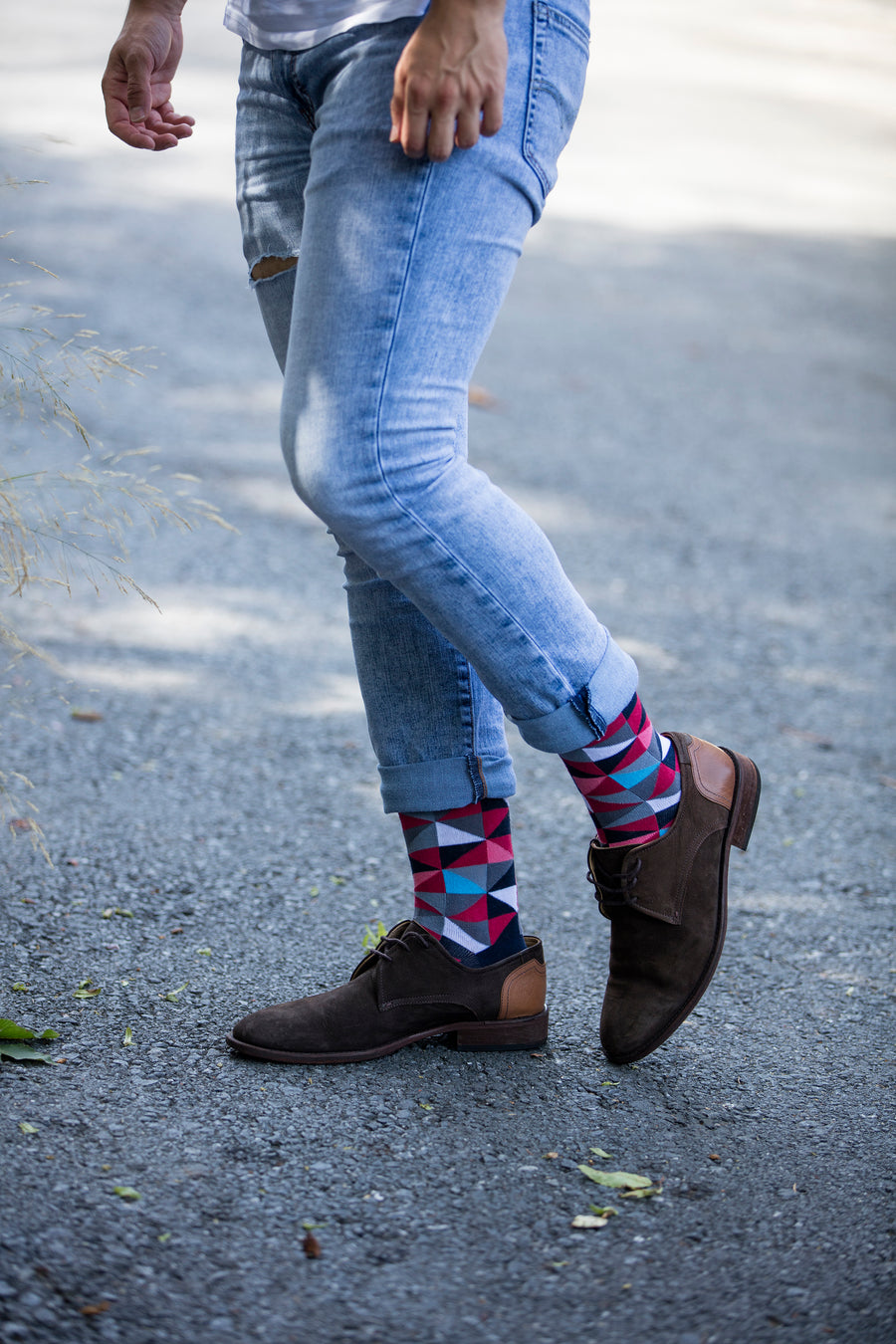 Men's Red Triangle Socks