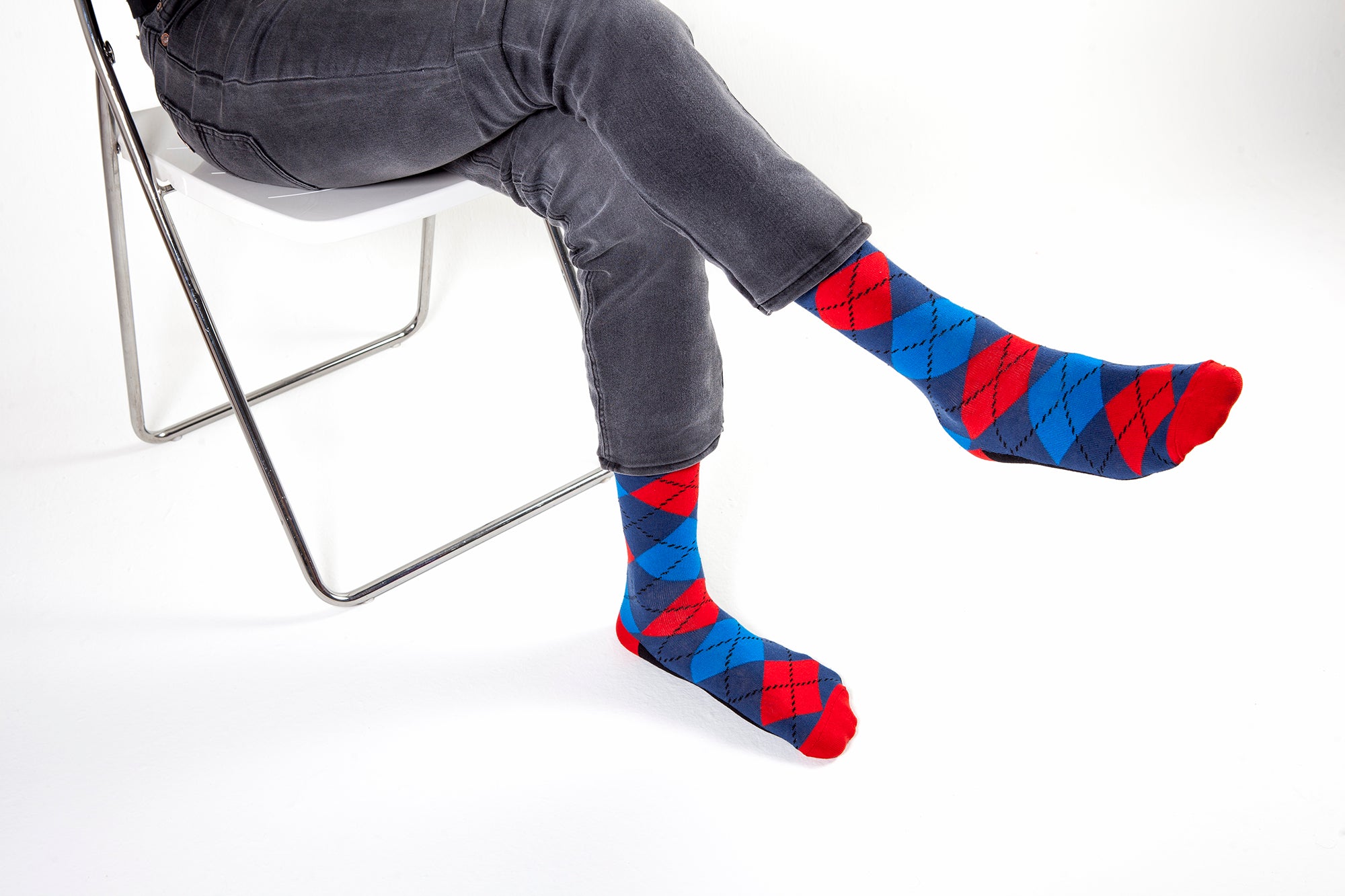 Men's Funky Argyle Socks