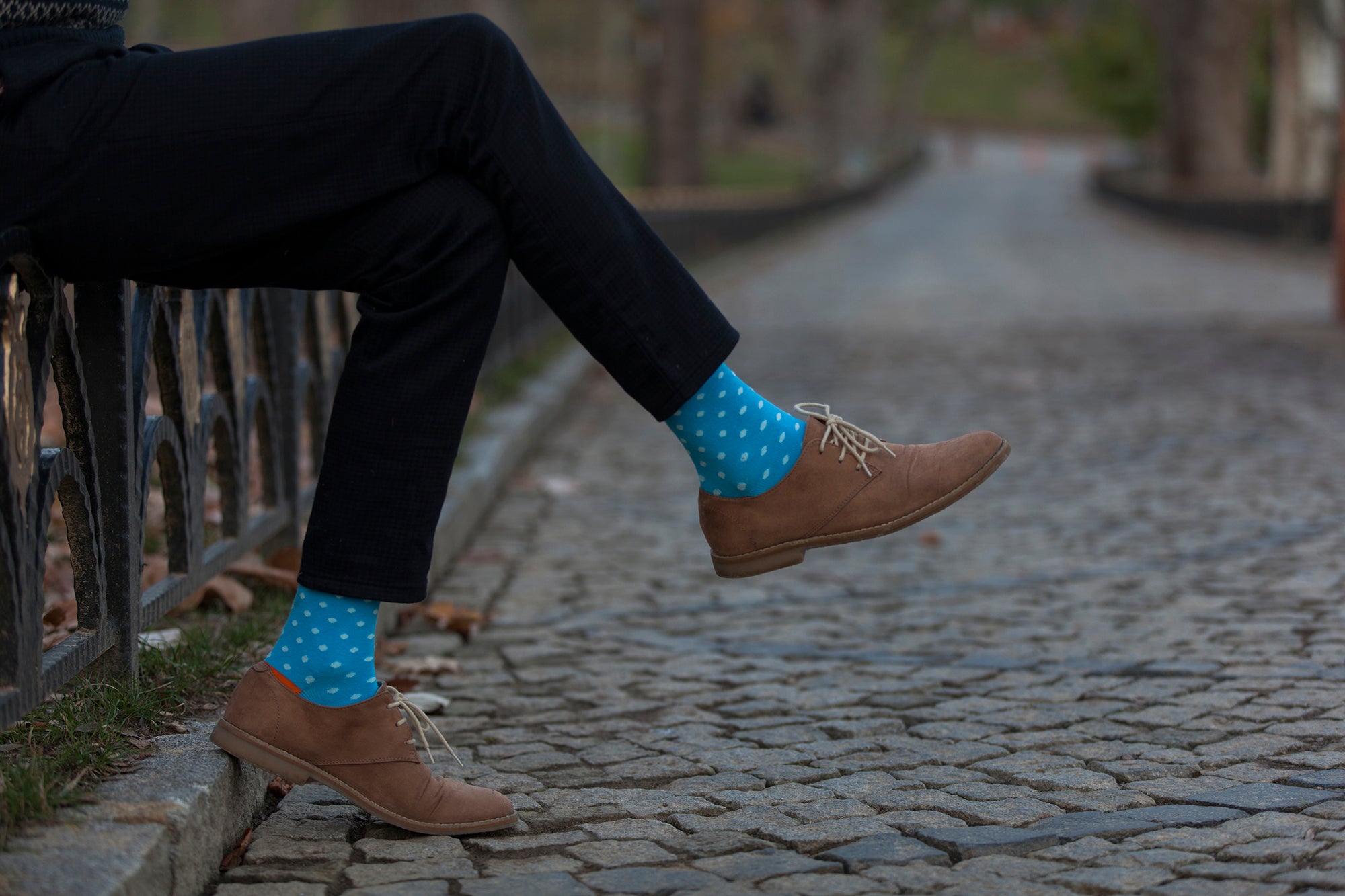 Men's Soft Dots Socks