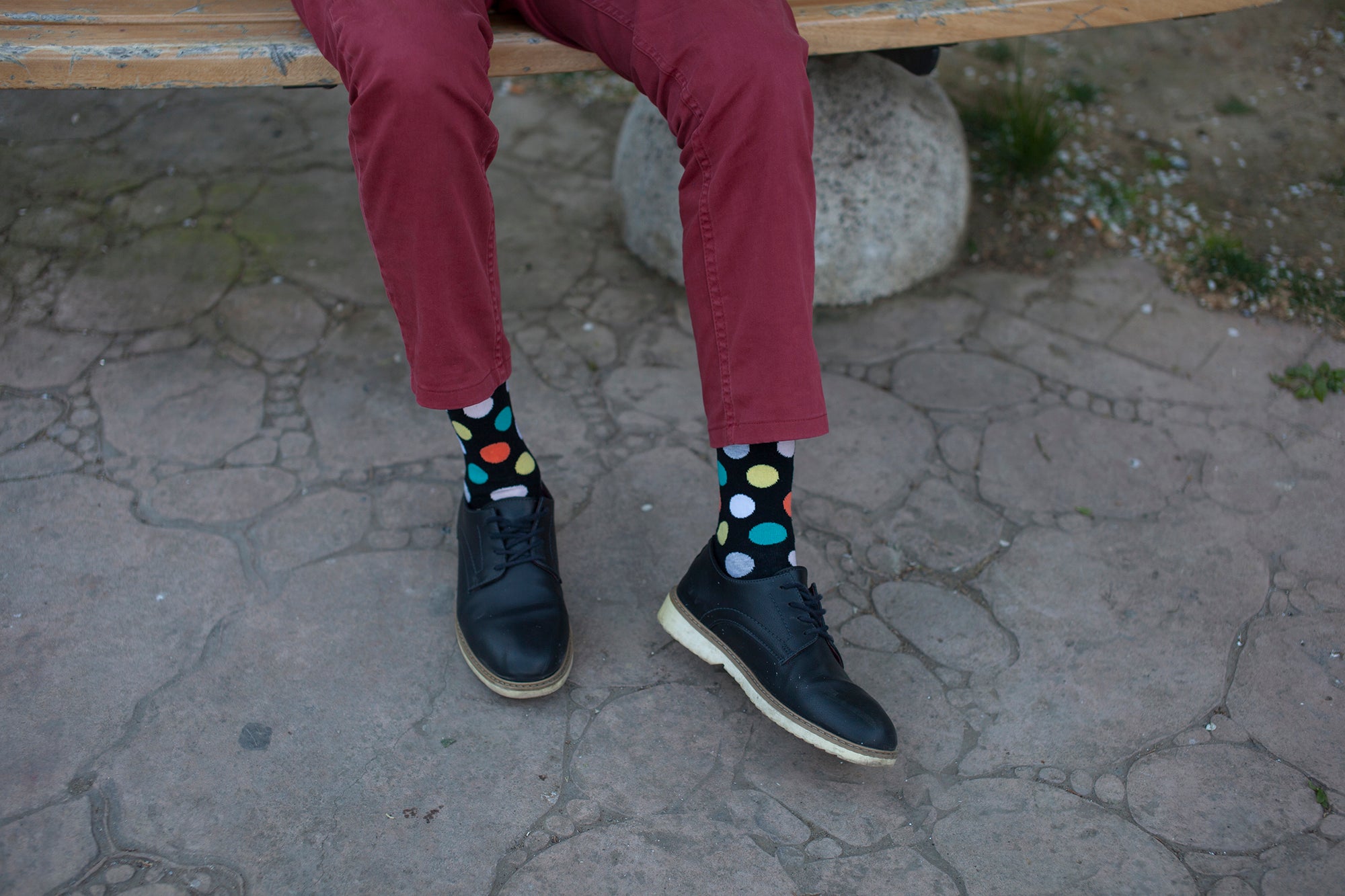 Men's Big Dots Socks