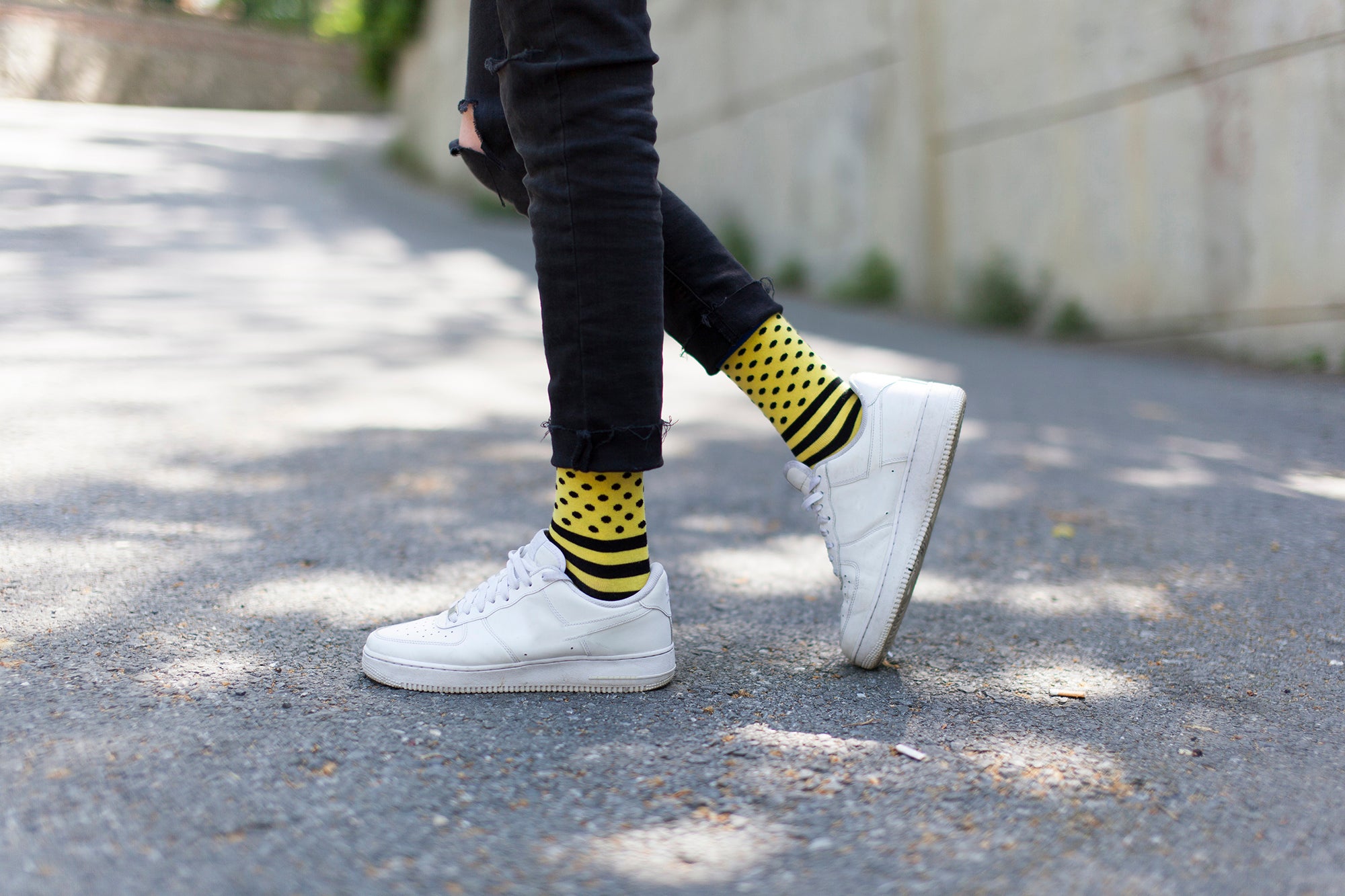 Men's Dot Line Socks