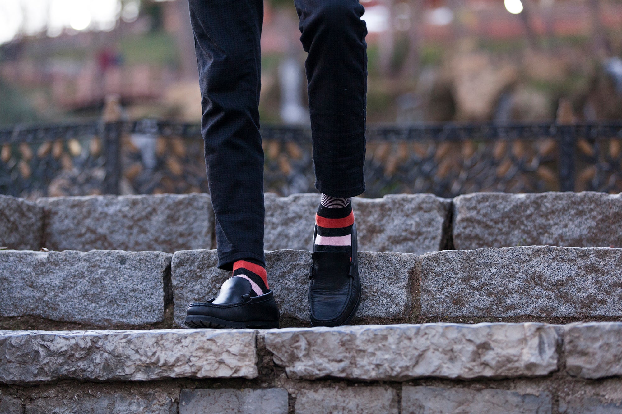 Men's Classy Stripes Socks