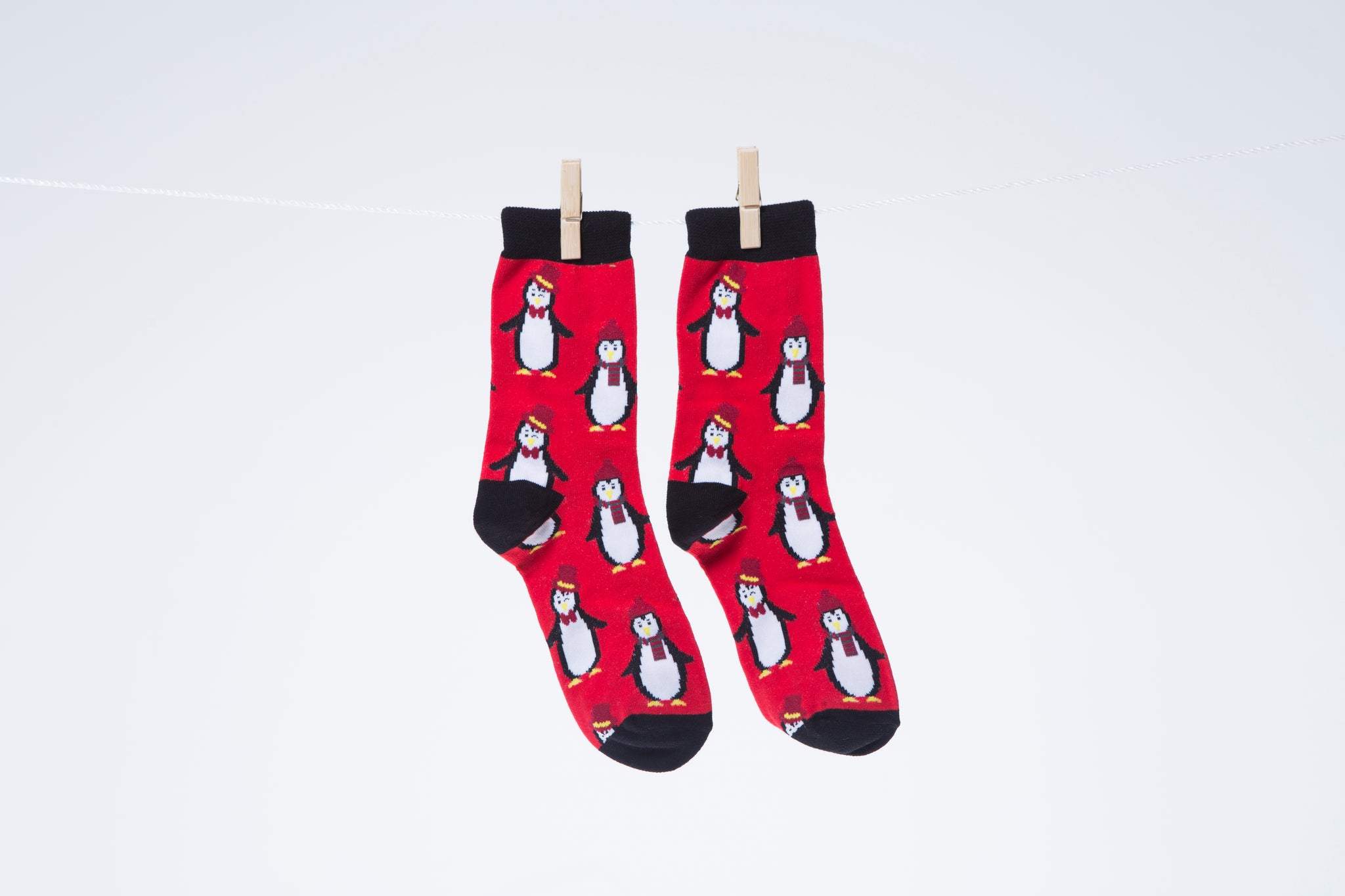 Men's Christmas Penguins Socks