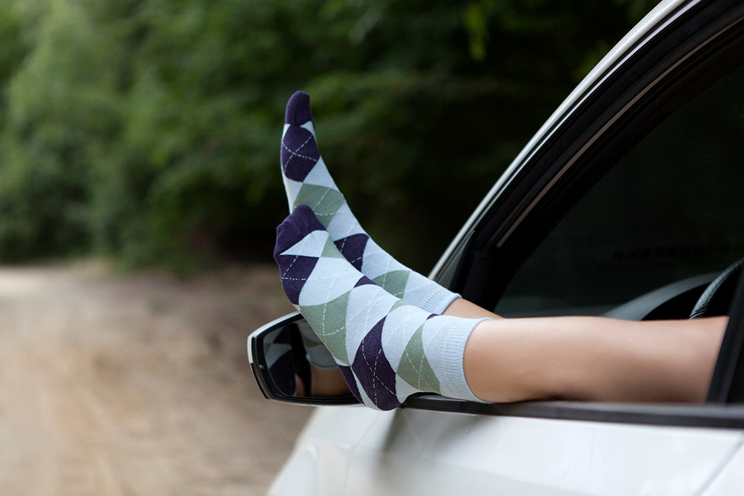 Women's Argyle Paradise Socks Set