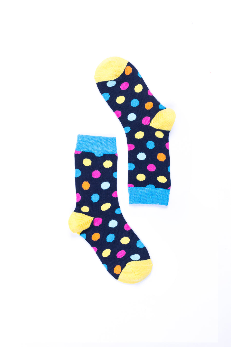 Women's Gold Marine Dot Socks