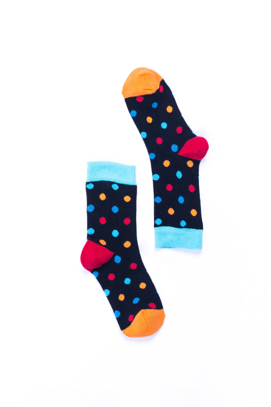 Women's Black Sky Dot Socks