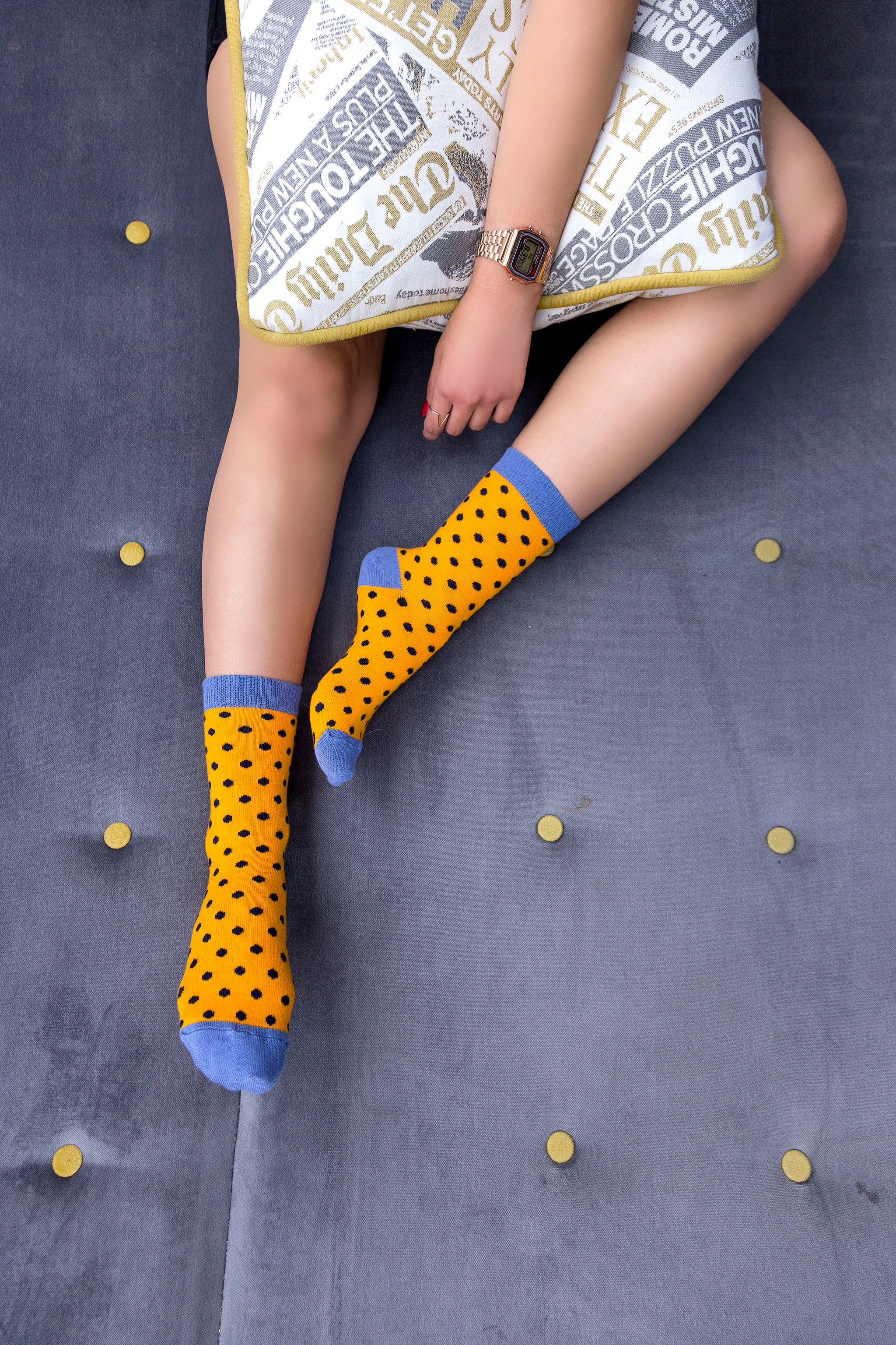 Women's Soft Dots Socks Set