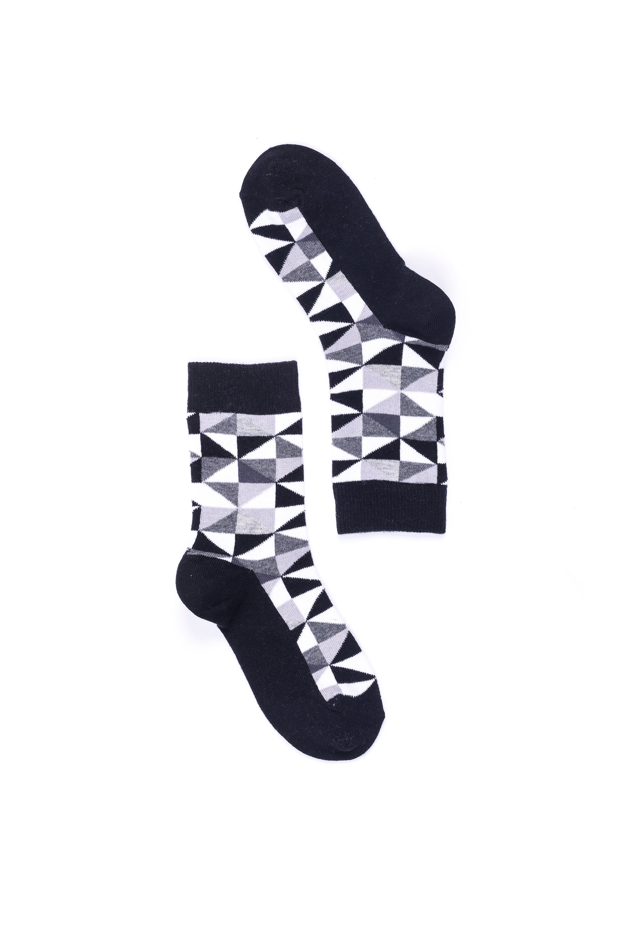 Women's Black Triangle Socks