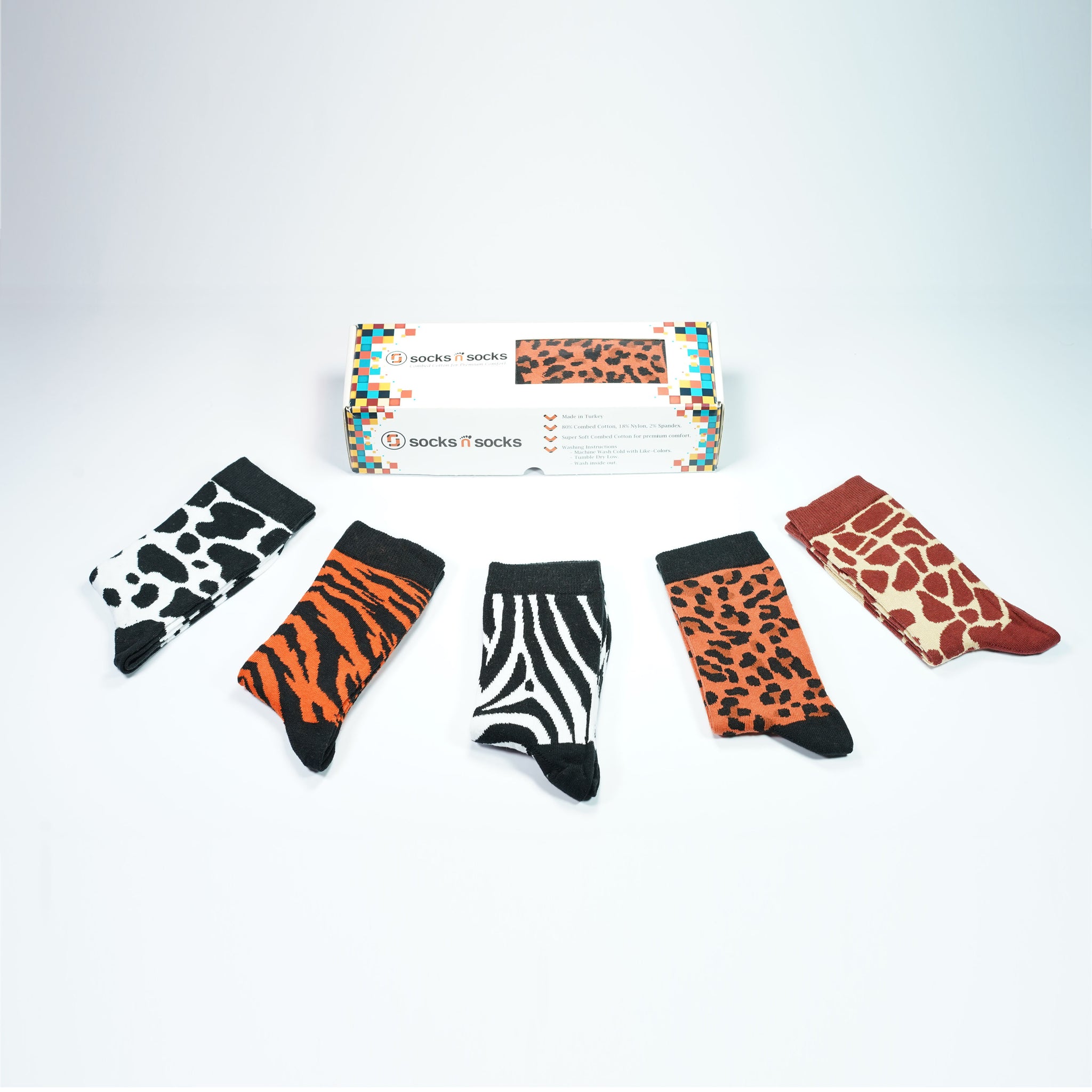 Women's Animal Kingdom Socks Set