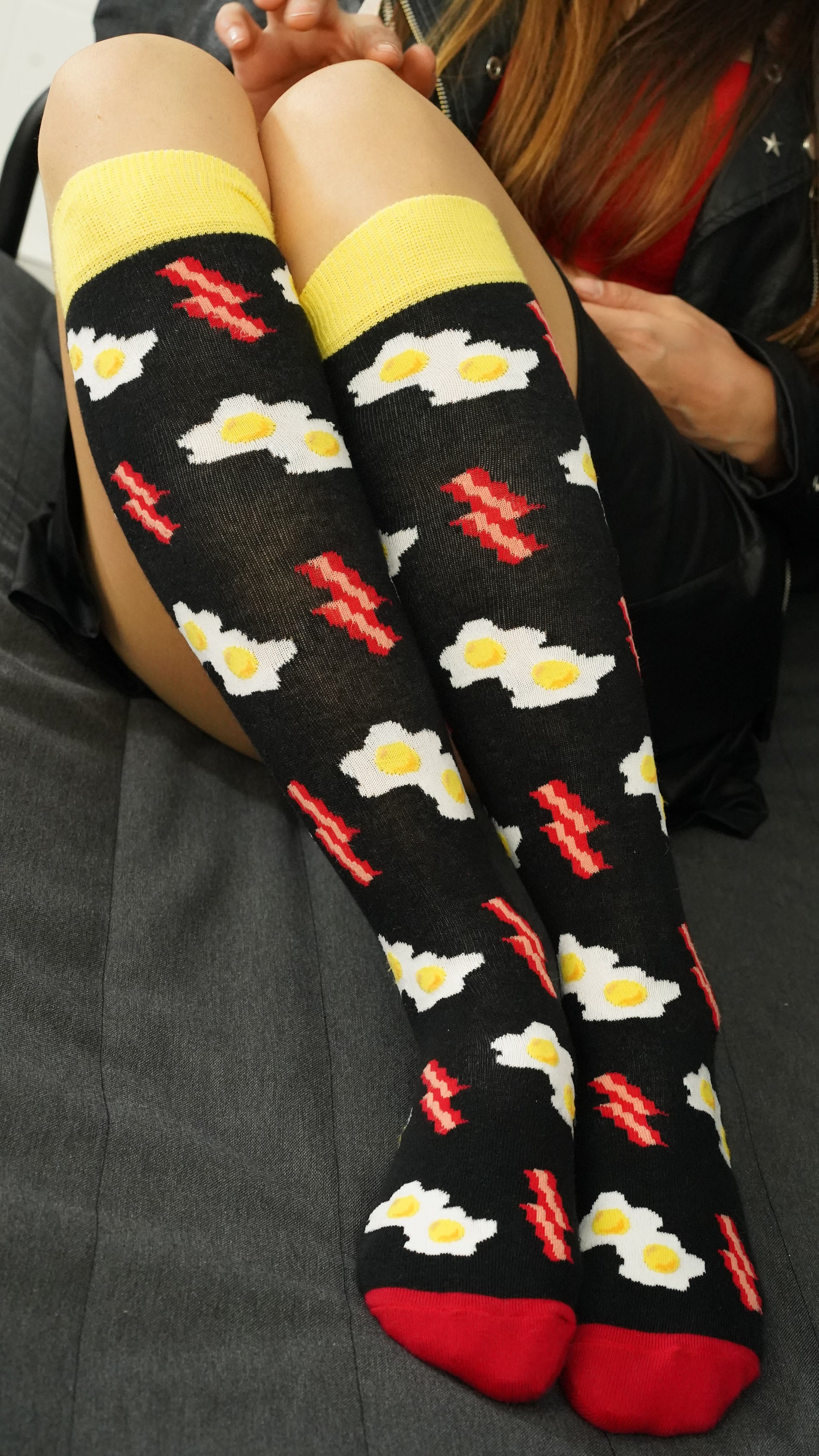 Women's Fast Food Knee High Socks Set