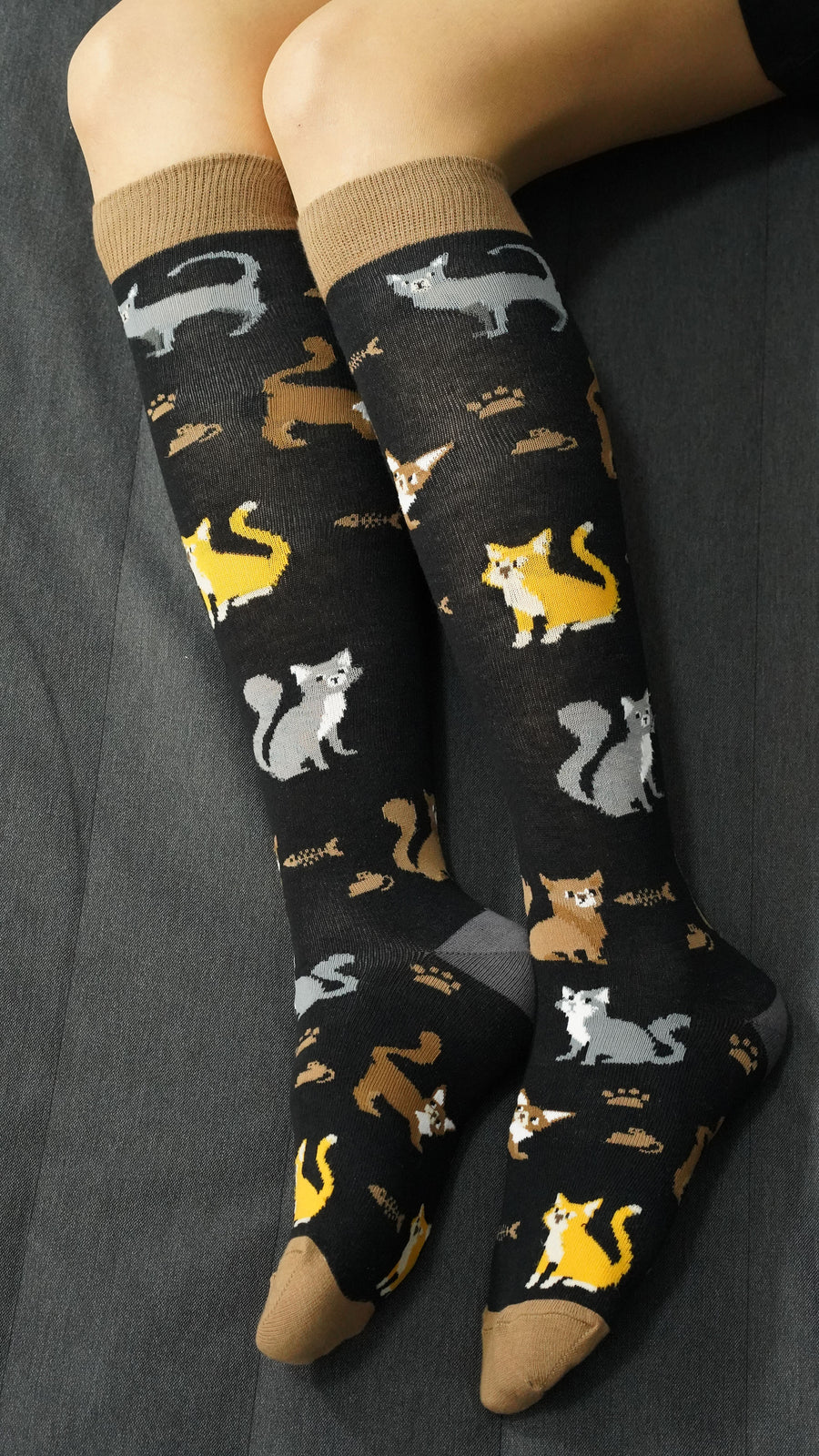 Women's Mrs. Kitty Knee High Socks