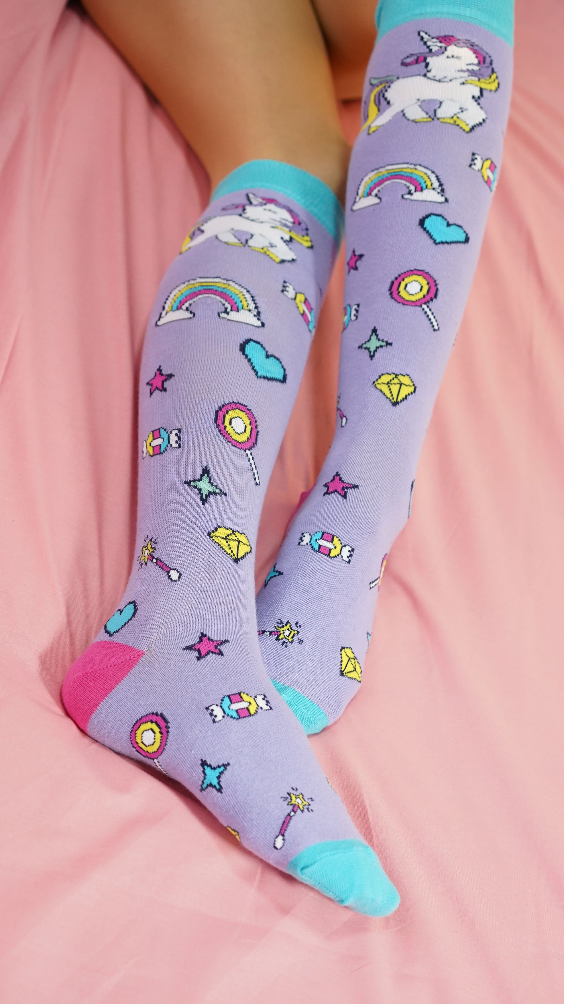 Women's Unicorn Knee High Socks