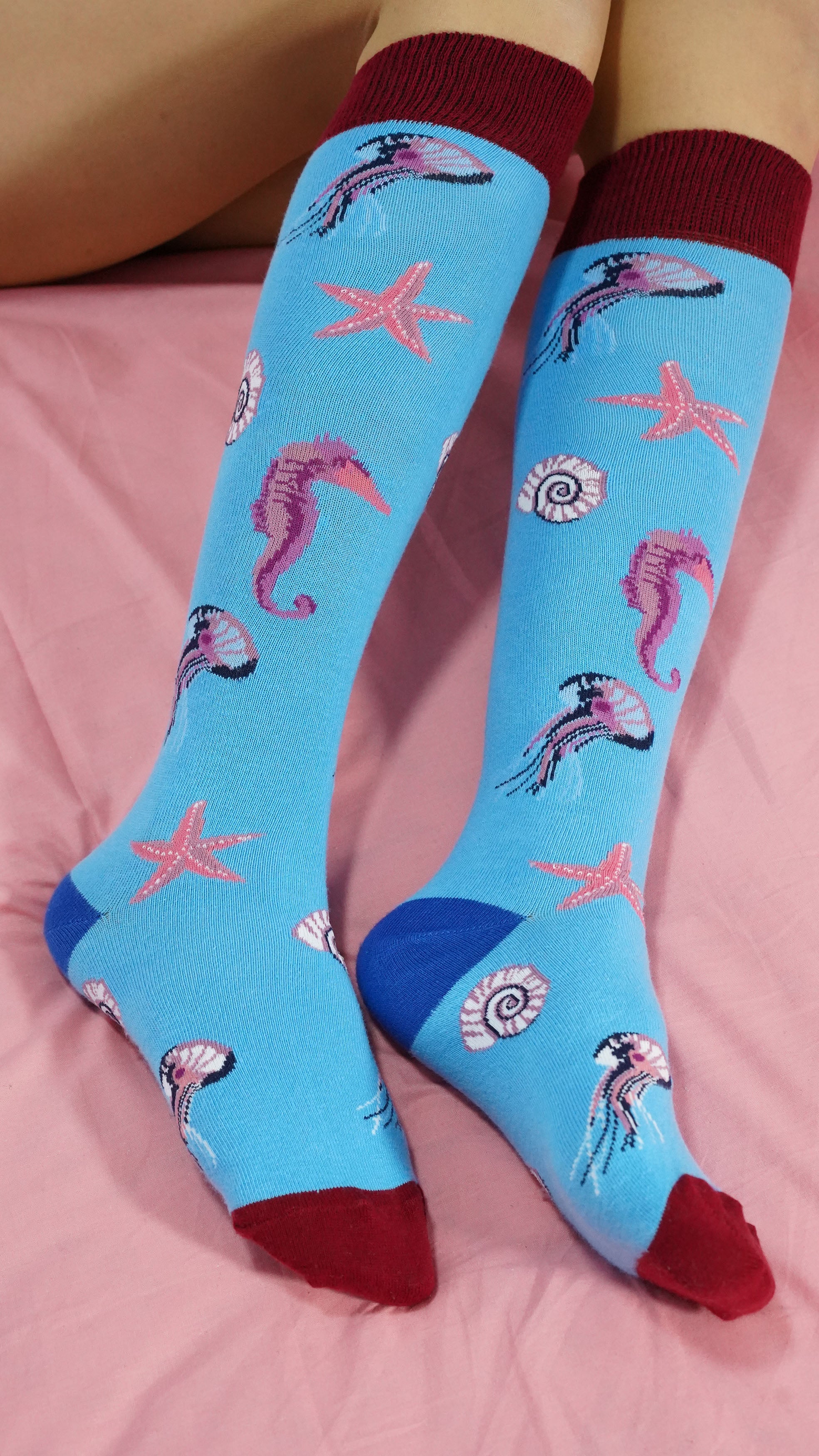 Women's Jellyfish  Knee High Socks