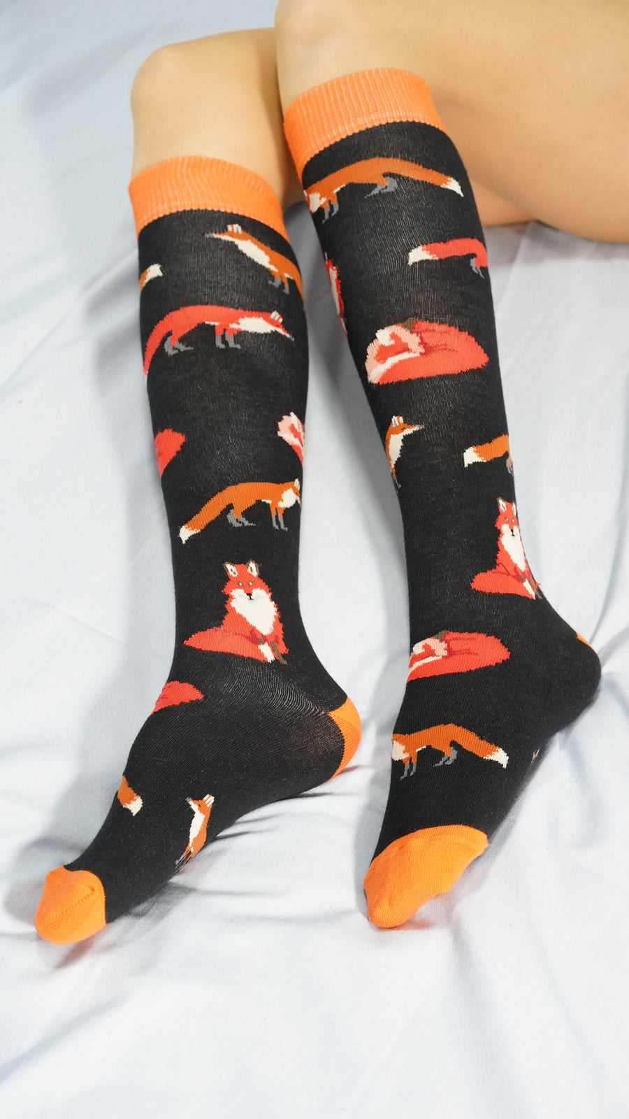 Women's Sneaky Fox Knee High Socks