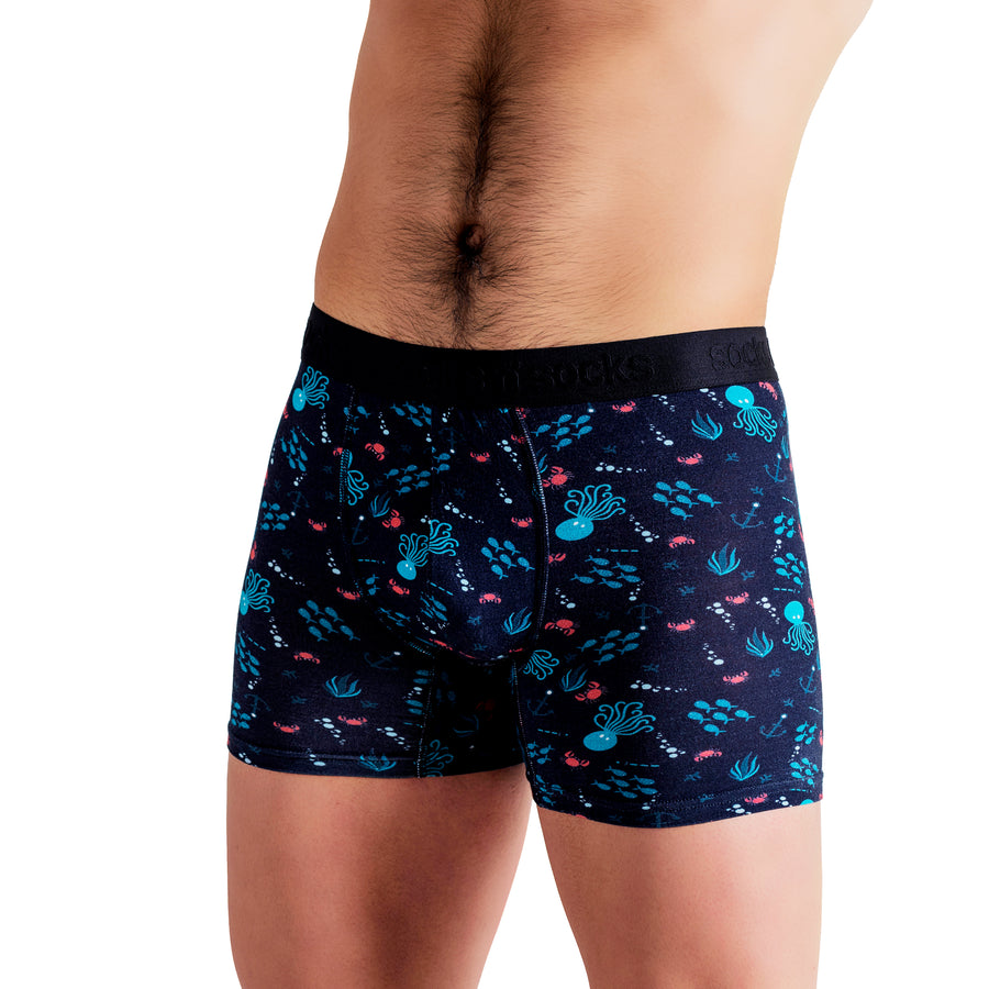 Men's Aquarium Boxer Brief